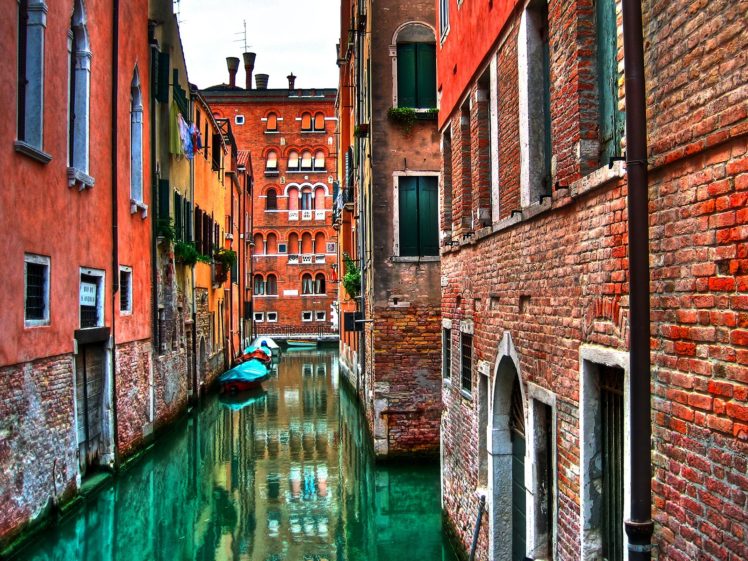 houses, Venice HD Wallpaper Desktop Background