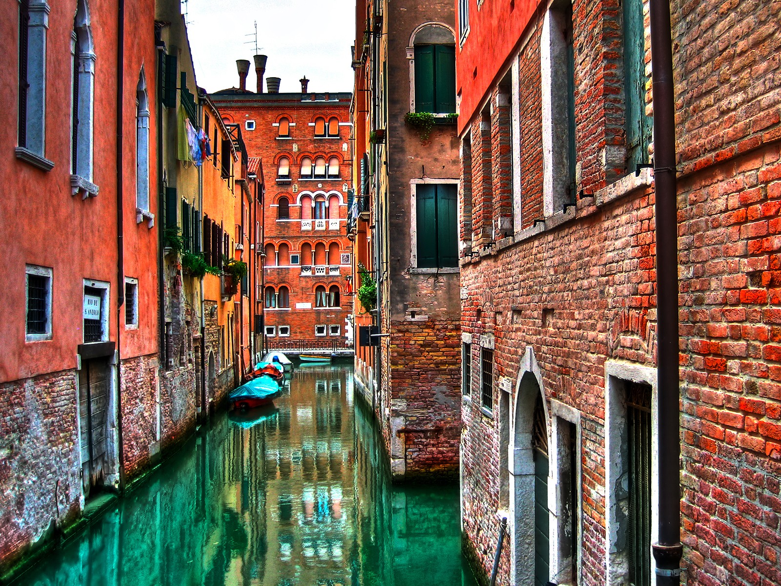 houses, Venice Wallpaper