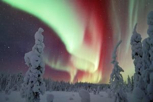 aurora, Borealis, Finland, Lapland