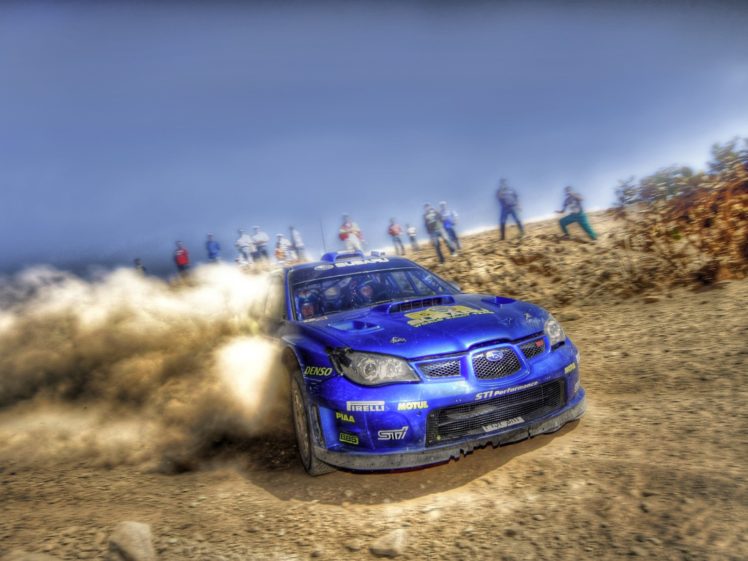 cars, Dust, Rally, Subaru, Impreza, Wrc, Blurred HD Wallpaper Desktop Background