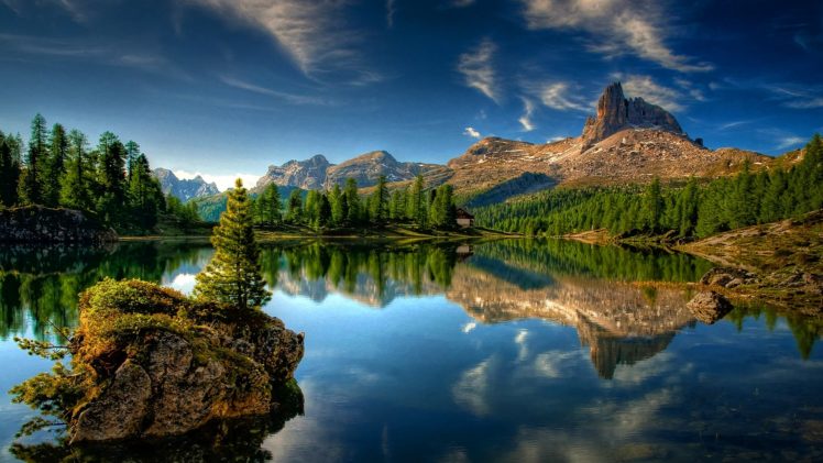landscapes, Nature, Lakes, Scene HD Wallpaper Desktop Background