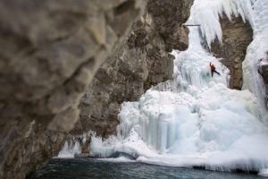 climbing, Ice, Canyon, Alberta, Banff, National, Park, National, Park