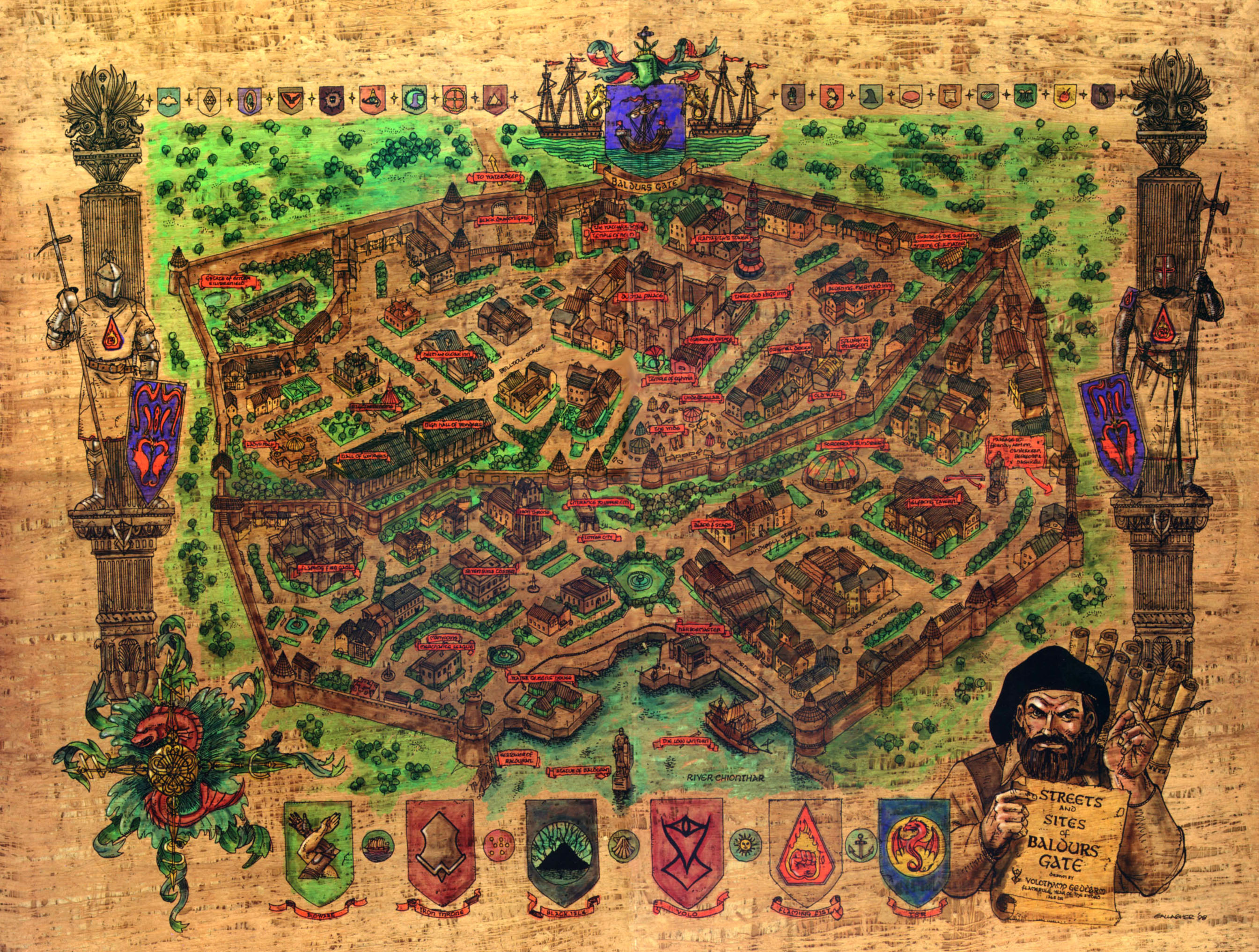 baldurs, Gate, Fantasy,  15 Wallpaper