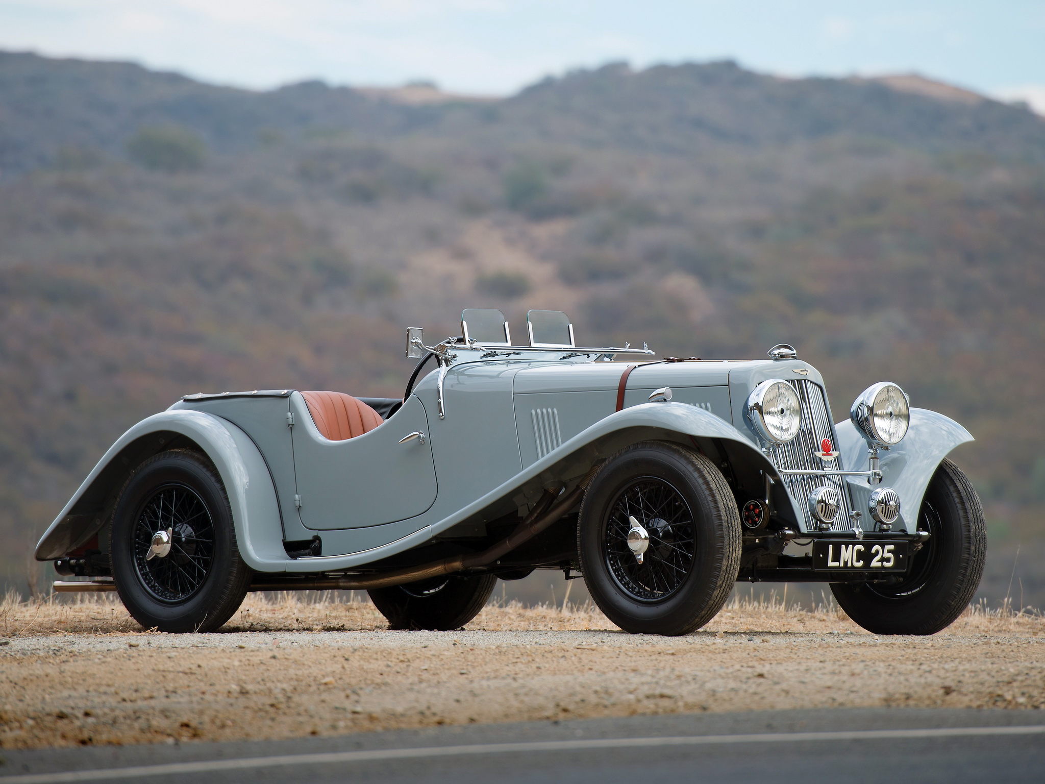 1938, Aston, Martin, 15 98, Retro Wallpaper