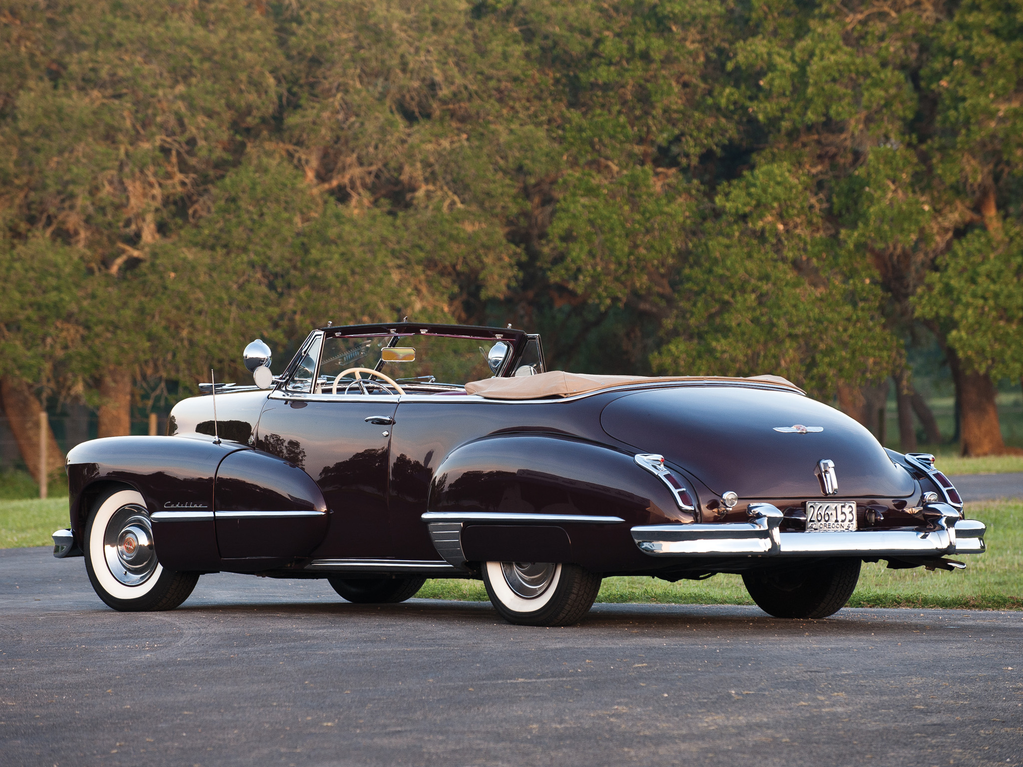 1947, Cadillac, Sixty, Two, Convertible, Retro, Luxury, No Wallpaper