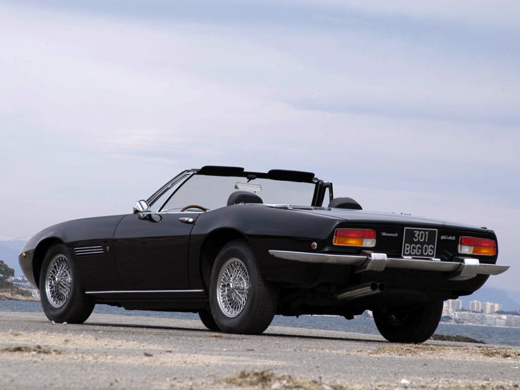 1969 73, Maserati, Ghibli, Spyder, Supercar, Classic HD Wallpaper Desktop Background