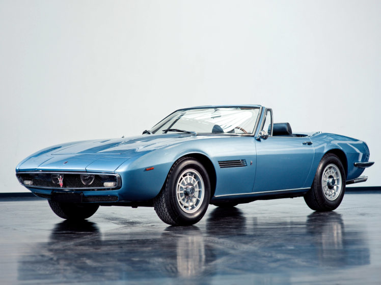 1969 73, Maserati, Ghibli, Spyder, Supercar, Classic HD Wallpaper Desktop Background