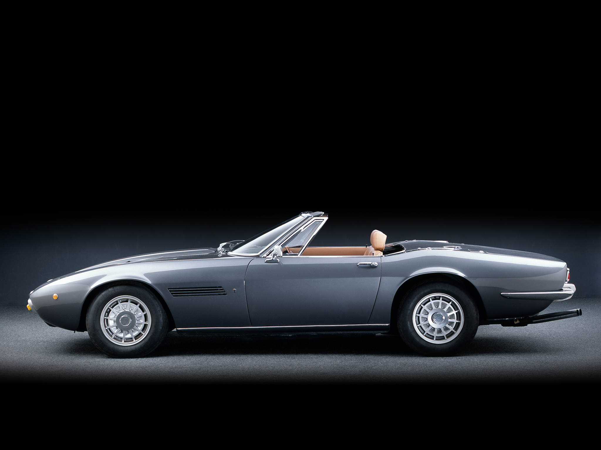 1969 73, Maserati, Ghibli, Spyder, Supercar, Classic Wallpaper