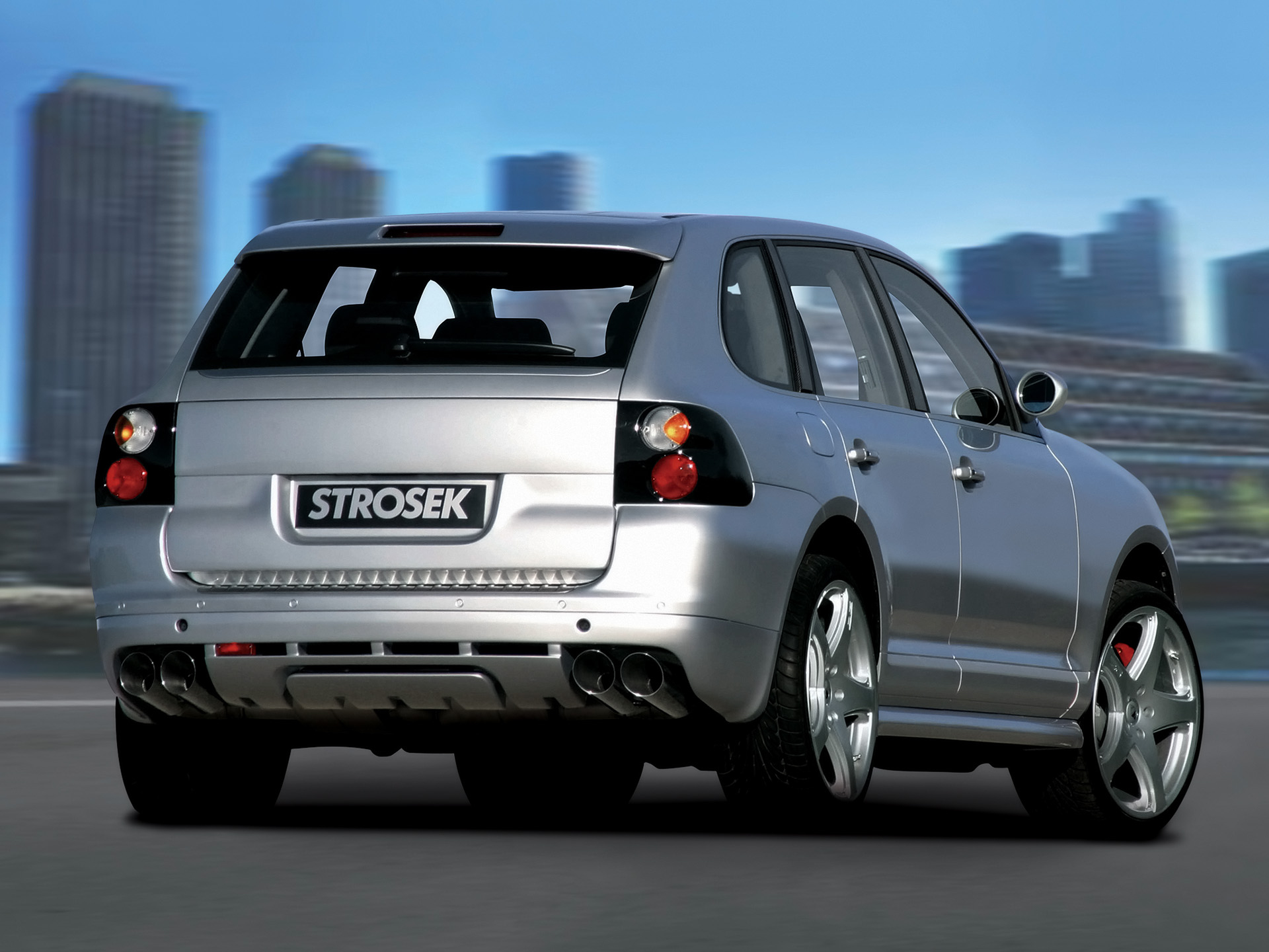 strosek, Porsche, Cayenne, Tuning Wallpaper