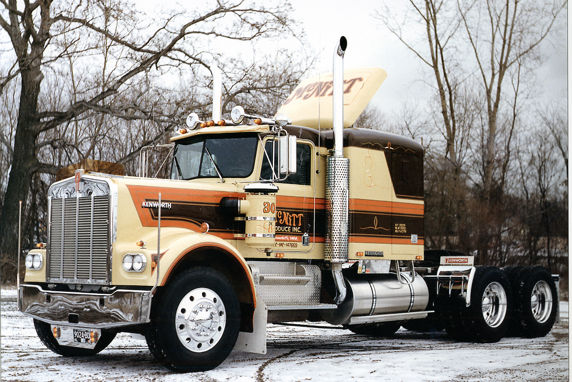 kenworth, W900, Semi, Tractor,  25 Wallpaper