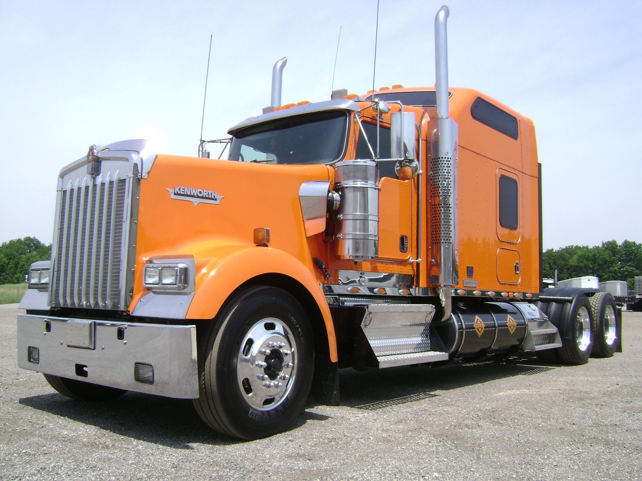 kenworth, W900, Semi, Tractor,  48 Wallpaper