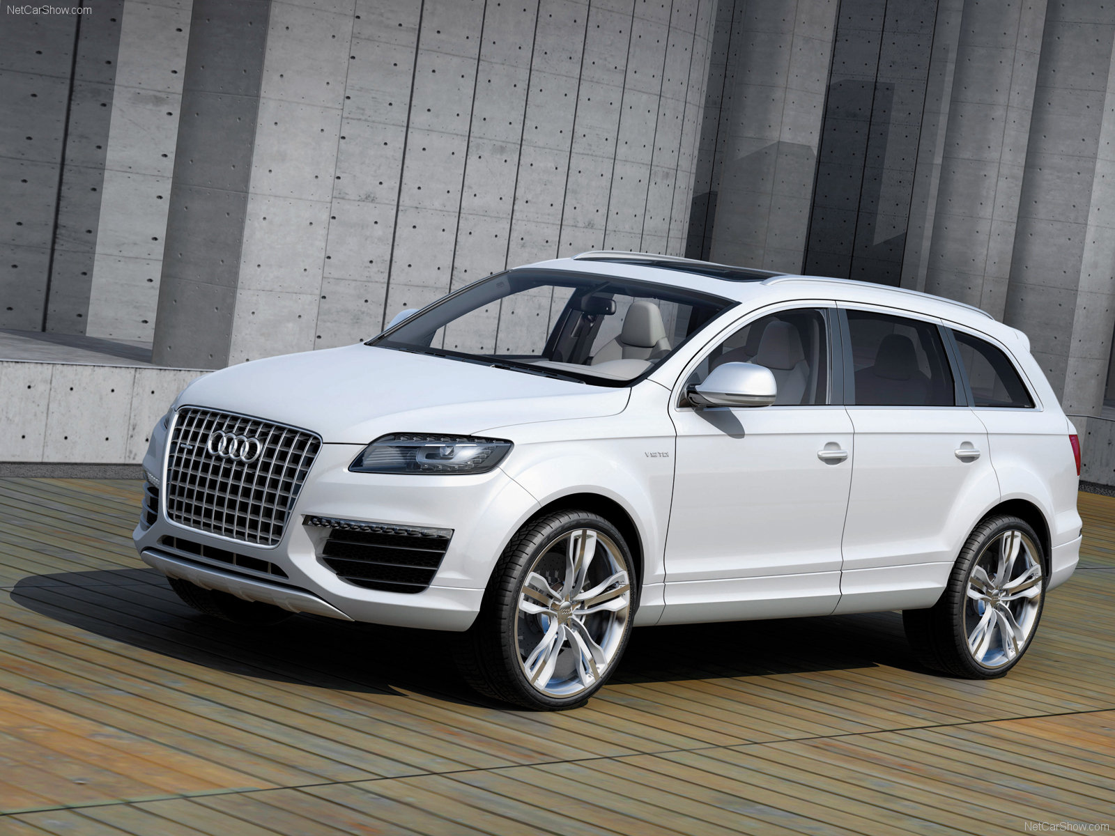 audi, Q7, V12, Tdi, Concept, 2007 Wallpaper