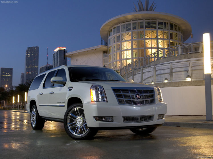 cadillac, Escalade, Platinum, 2008 HD Wallpaper Desktop Background