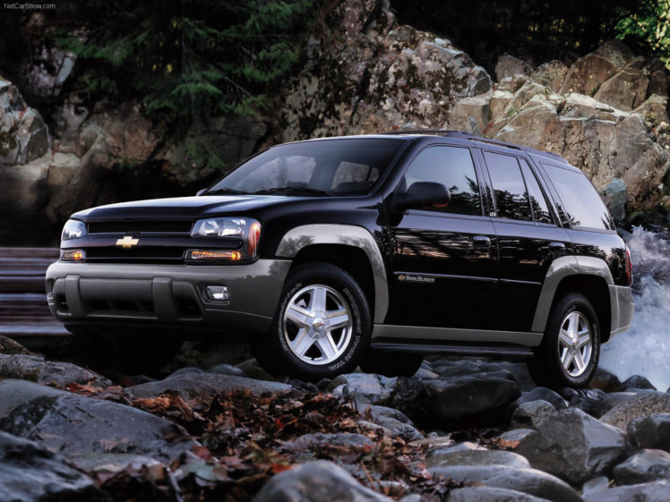 chevrolet, Trailblazer, 2002 HD Wallpaper Desktop Background