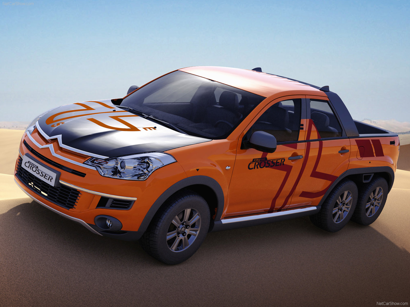 citroen, Cruise, Crosser, Concept, 2007 Wallpaper