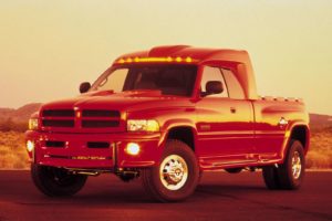 dodge, Big, Red, Truck, Concept, 1998