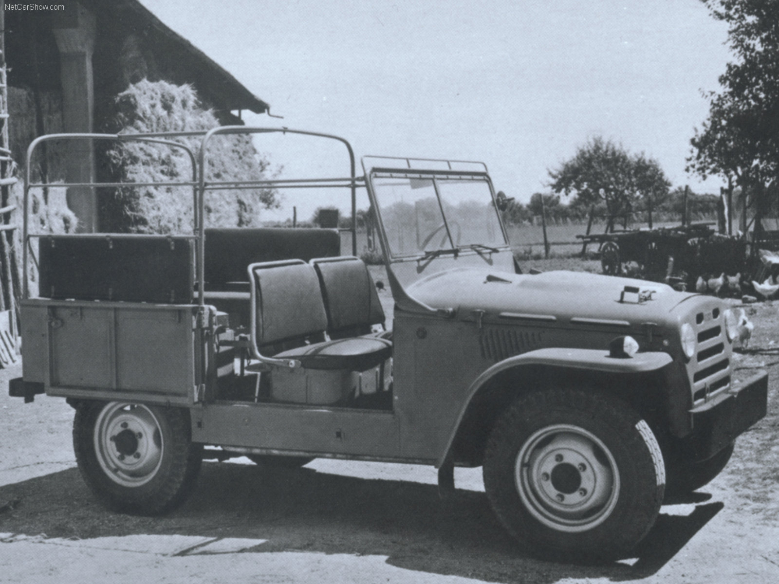 fiat, Campagnola, A, 1955 Wallpaper