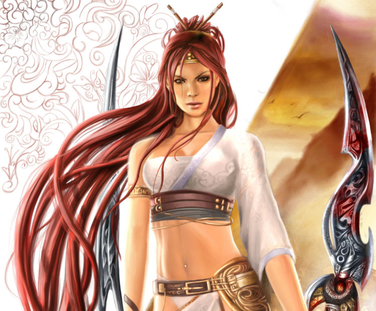 heavenly, Sword, Fantasy, Warrior,  50 HD Wallpaper Desktop Background