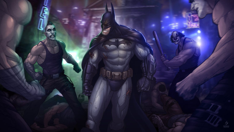 batman,  , Arkham, City HD Wallpaper Desktop Background