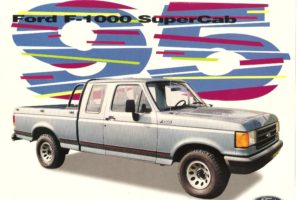 ford, F1000, Supercab, 1995