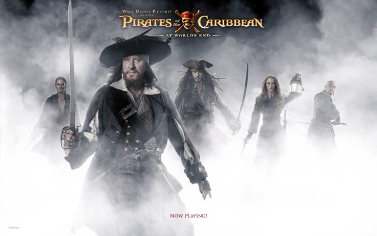 movies, Pirates, Of, The, Caribbean, Geoffrey, Rush, Captain, Jack, Sparrow, Captain, Hector, Barbossa HD Wallpaper Desktop Background