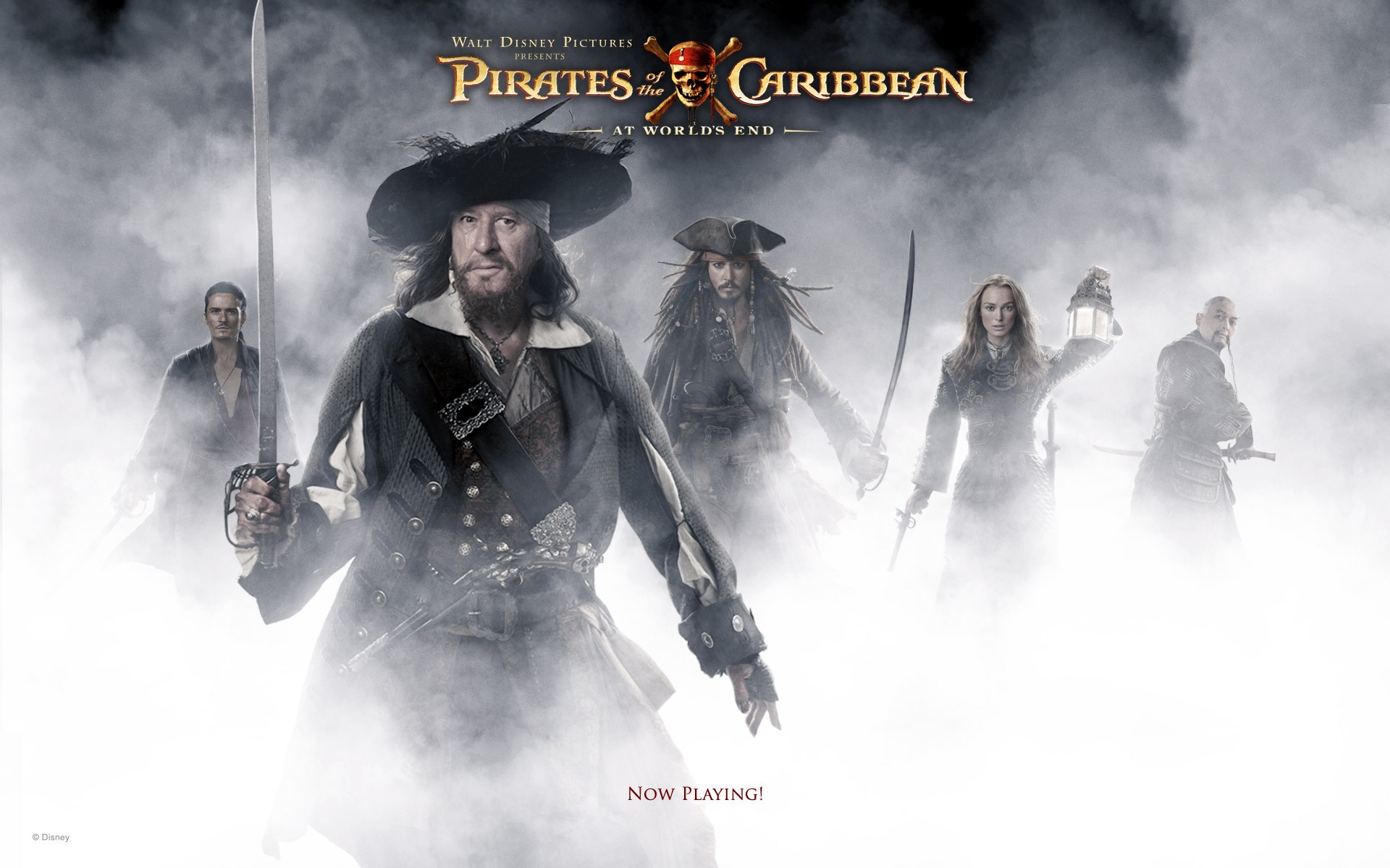 movies, Pirates, Of, The, Caribbean, Geoffrey, Rush, Captain, Jack, Sparrow, Captain, Hector, Barbossa Wallpaper