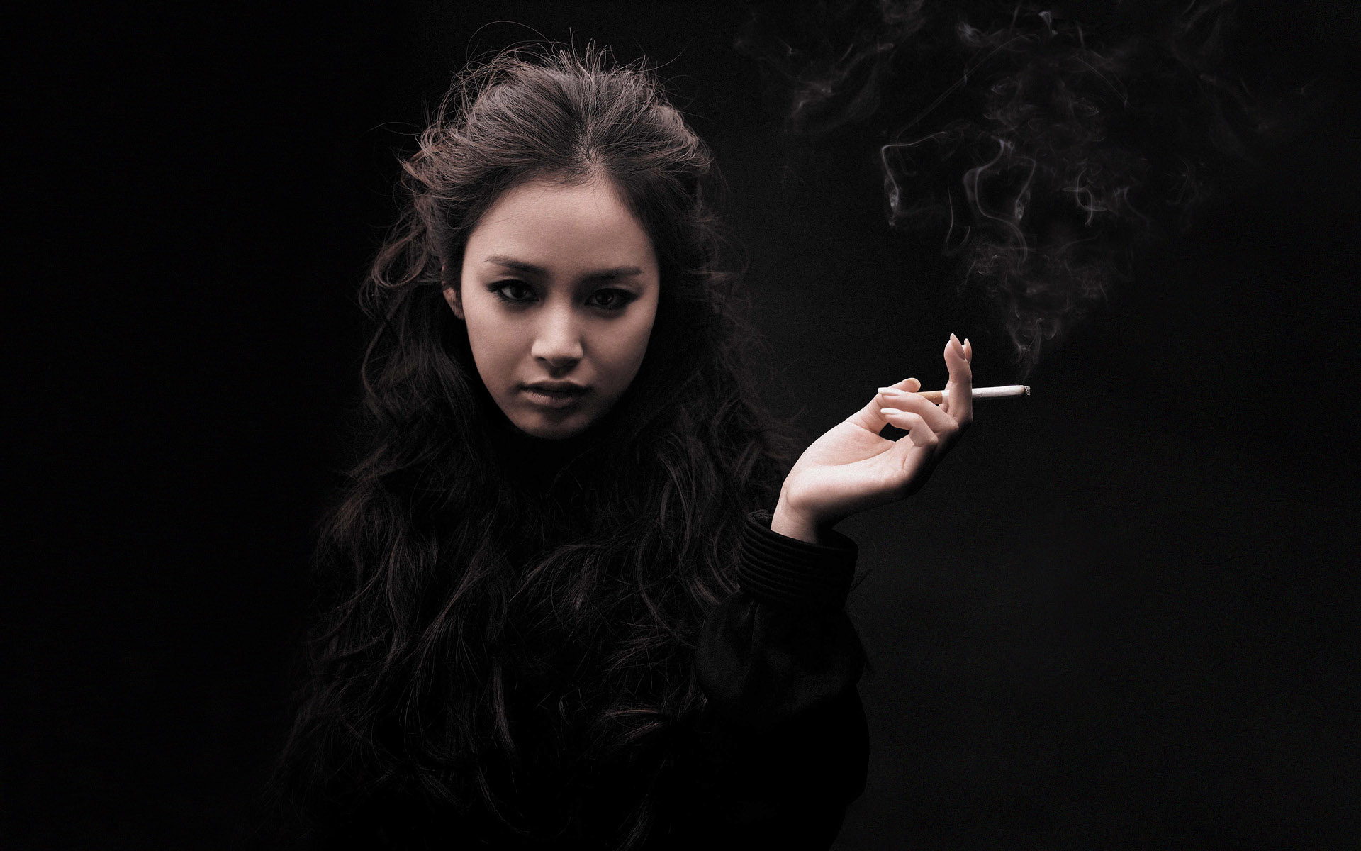 women, Smoke, Girls, Smoking, Kim, Tae, Hee Wallpaper