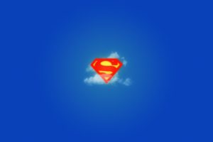 blue, Minimalistic, Superman, Logos, Superman, Logo
