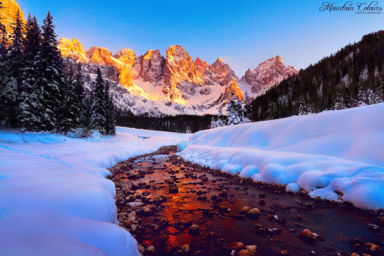 dolomites, Light, Tops, Mountains HD Wallpaper Desktop Background