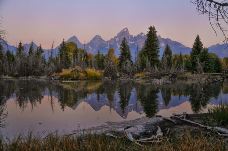 lake, Reflection, Mountain, Forest HD Wallpaper Desktop Background
