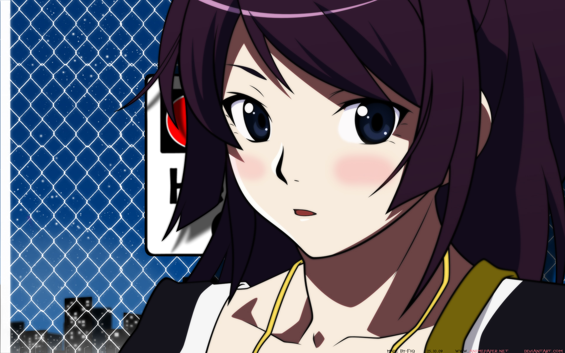 bakemonogatari, Senjougahara, Hitagi, Monogatari, Series Wallpaper