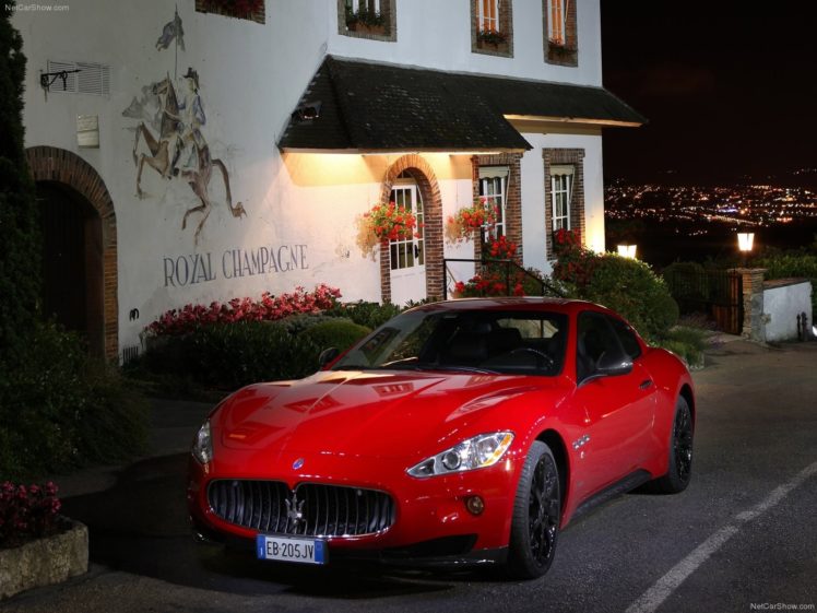 red, Cars, Vehicles, Red, Cars, Maserati, Granturismo HD Wallpaper Desktop Background