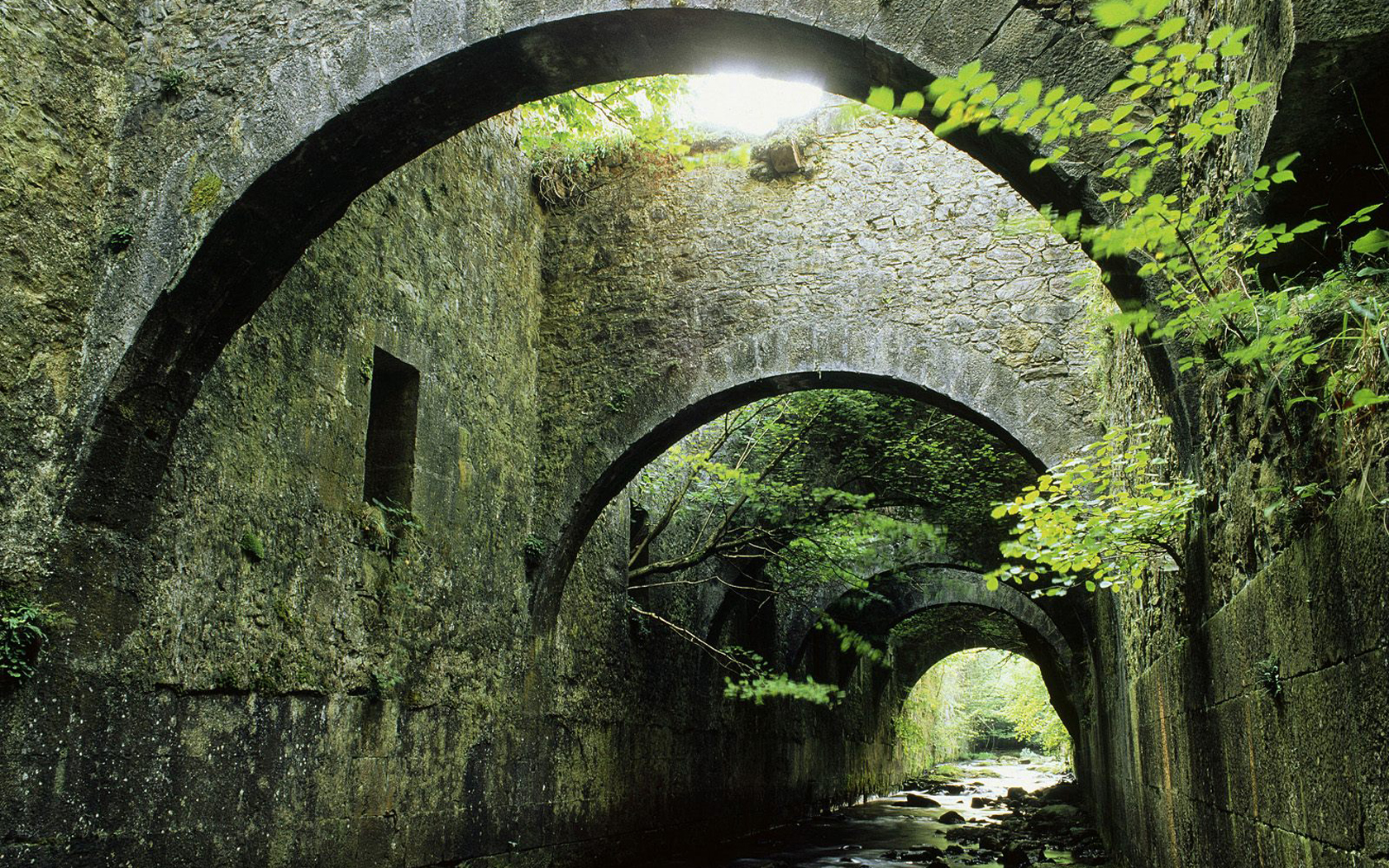 architecture, Rivers Wallpaper