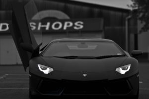 cars, Lamborghini, Monochrome, Vehicles, Lamborghini, Aventador