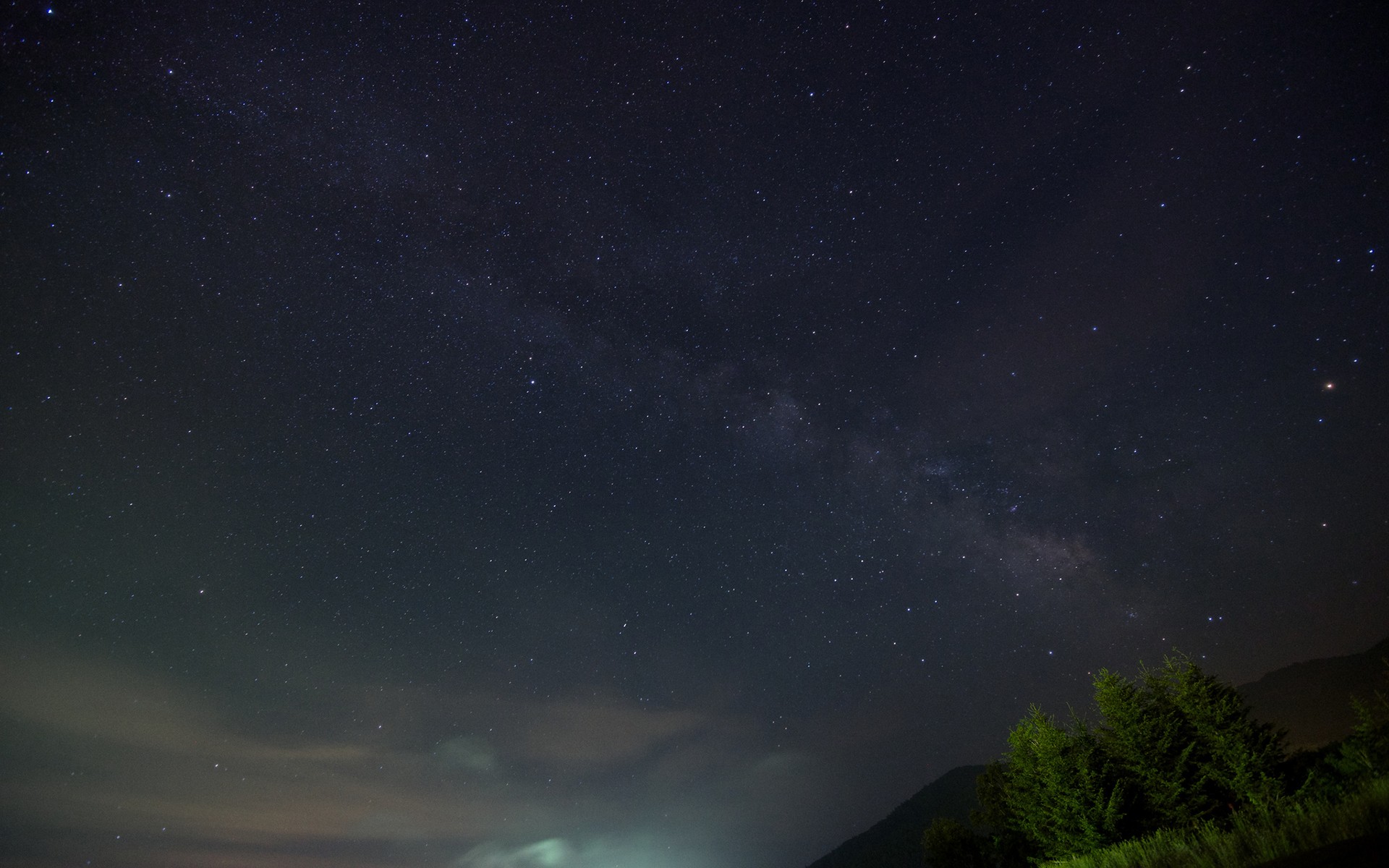 night, Sky Wallpaper