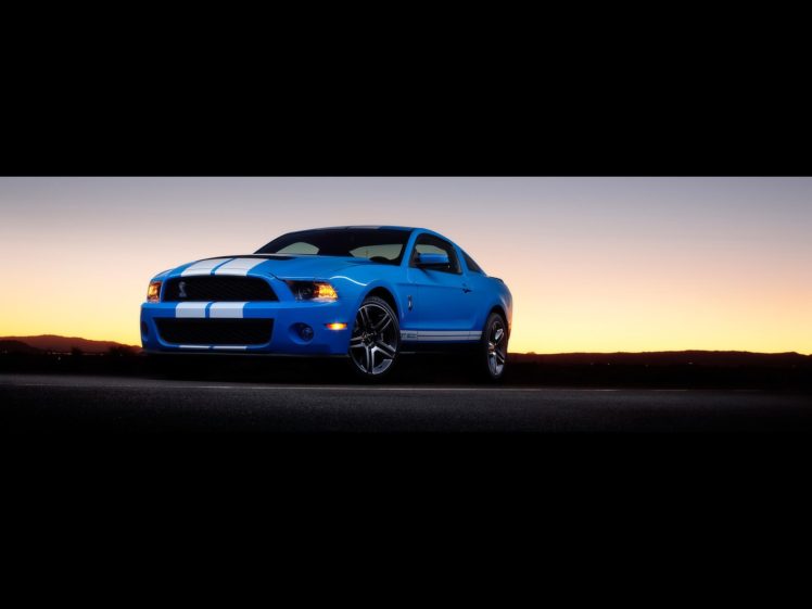blue, Cars, Muscle, Cars, Ford, Shelby, Ford, Mustang, Shelby, Gt500 HD Wallpaper Desktop Background