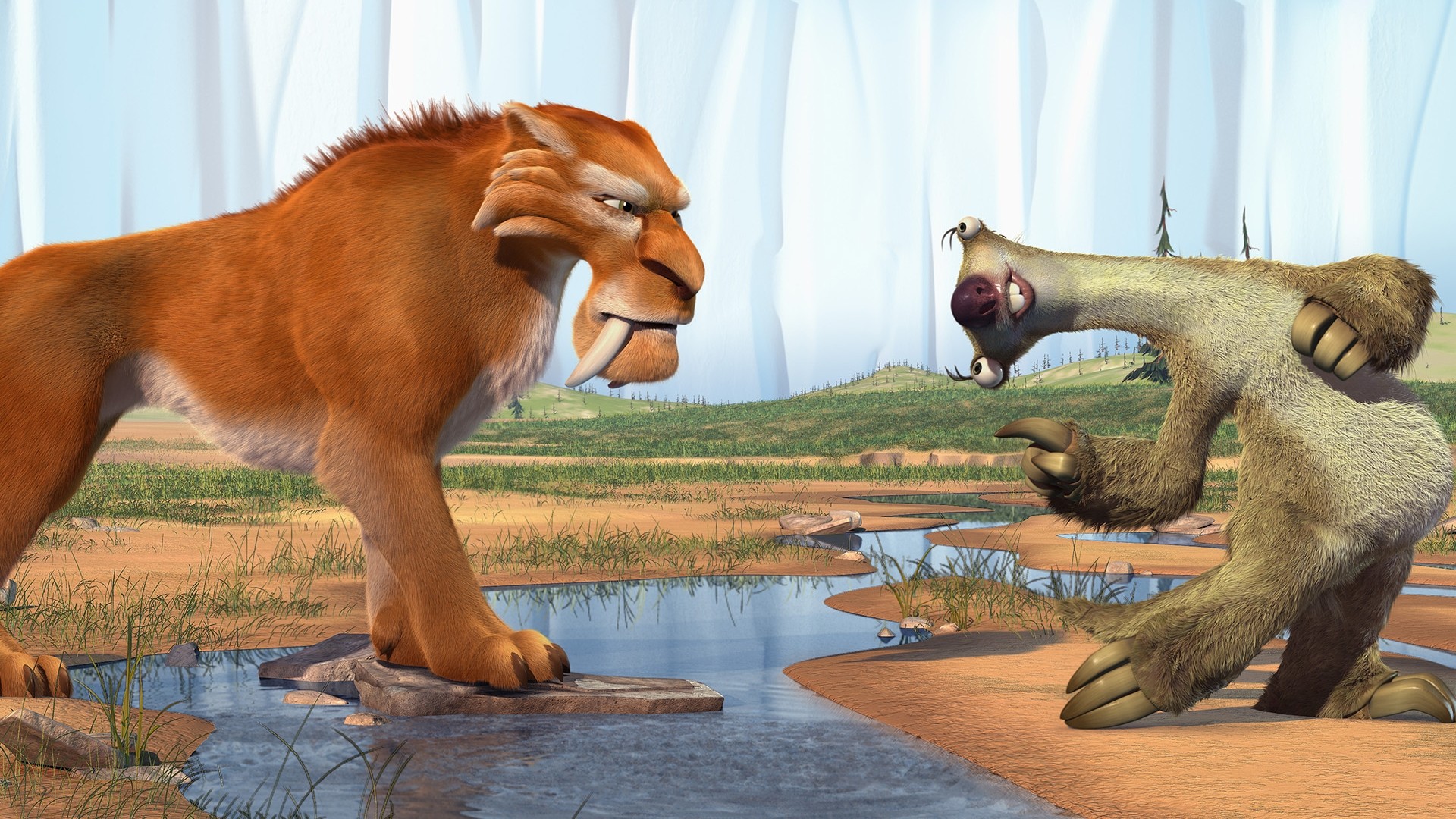 cartoons, Funny, Ice, Age, Animated Wallpaper
