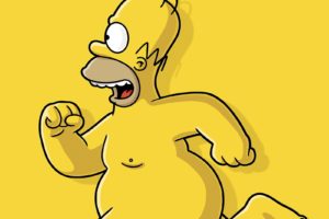 homer, Simpson, The, Simpsons, Nude