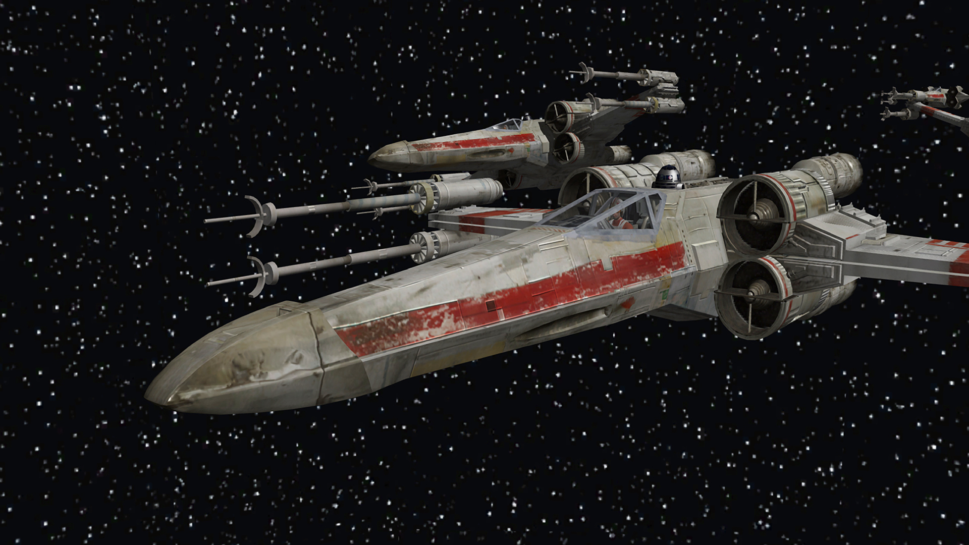 star, Wars, Outer, Space, Stars, X wing Wallpaper