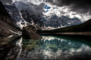 water, Mountains, Nature, Winter, Snow, Lakes, Hdr, Photography