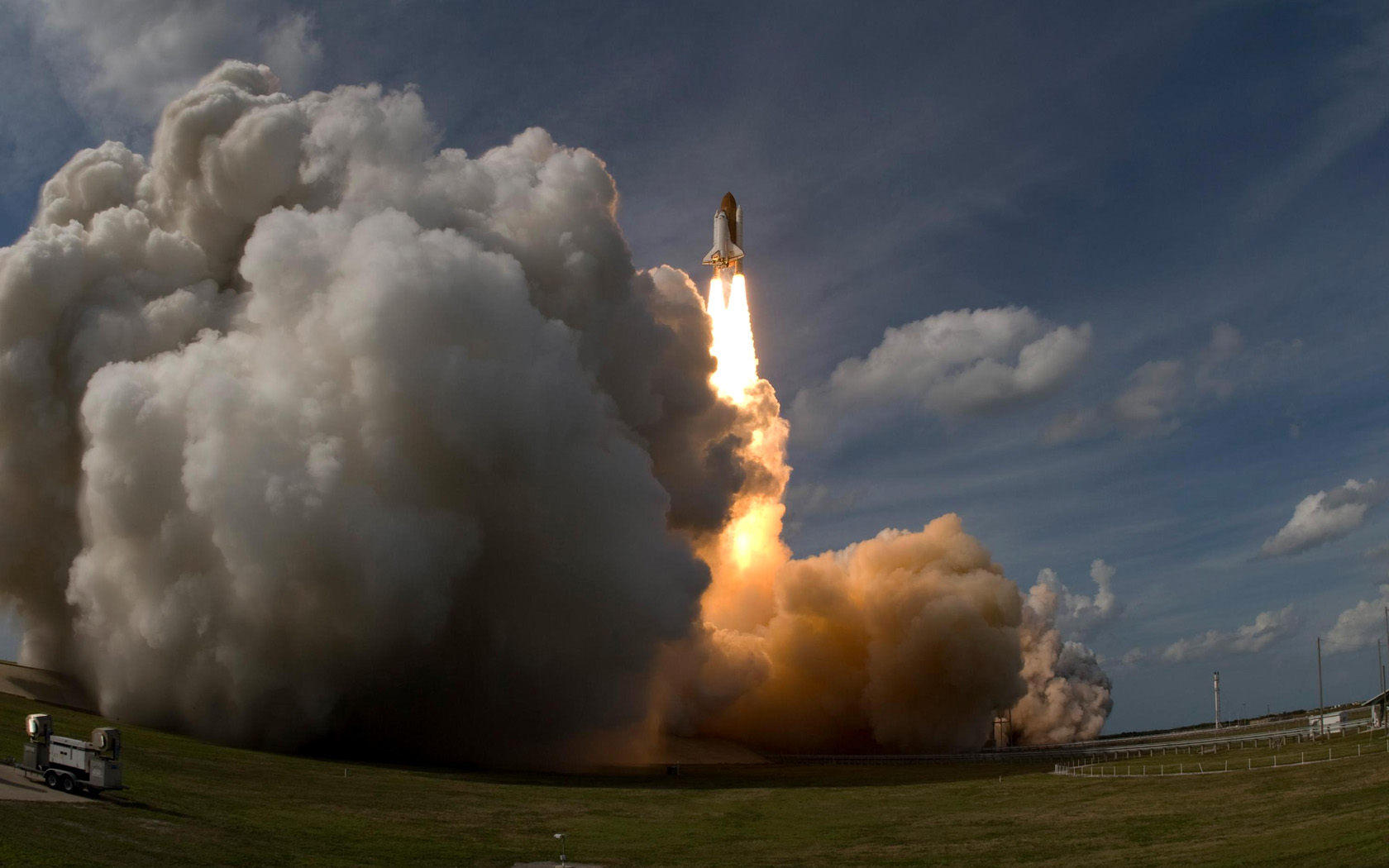 space, Shuttle, Launch Wallpaper