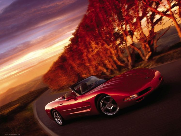 roads, Chevrolet, Corvette HD Wallpaper Desktop Background