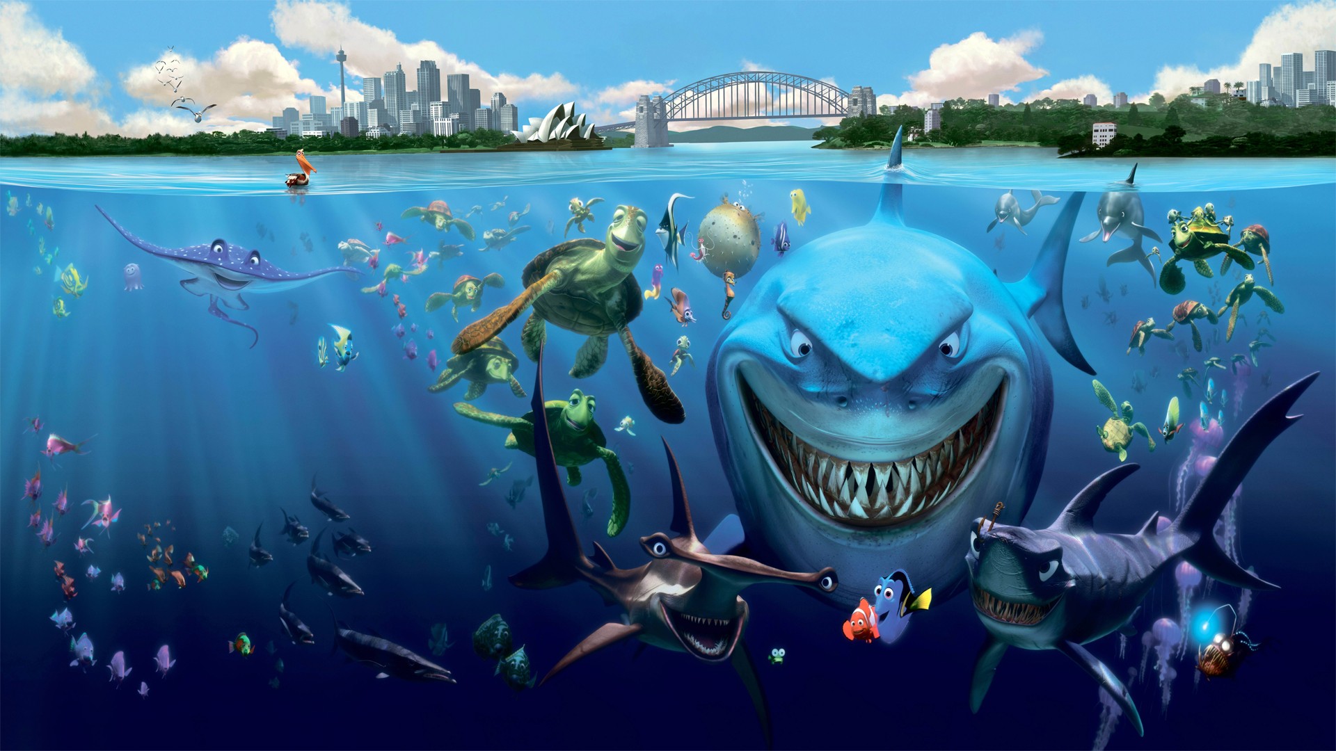 pixar, Finding, Nemo, Sydney, Australia Wallpaper