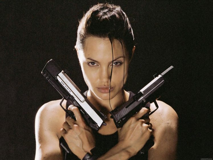 movies, Angelina, Jolie, Tomb, Raider, Lara, Croft HD Wallpaper Desktop Background