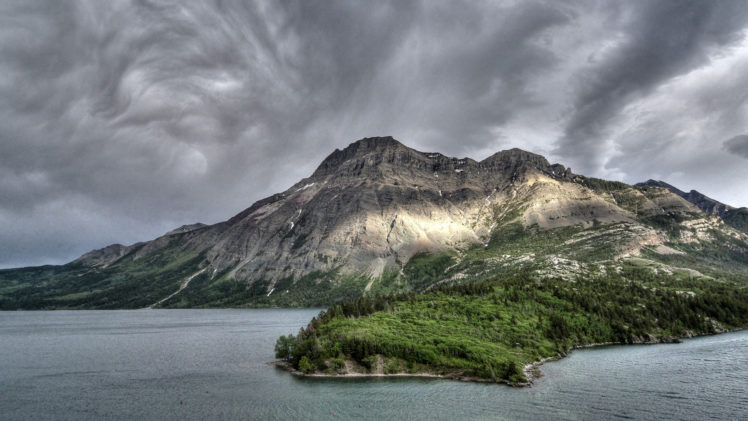 mountains, Clouds, Landscapes HD Wallpaper Desktop Background