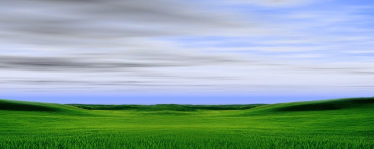 clouds, Landscapes, Windows, Xp, Duel, Multiscreen HD Wallpaper Desktop Background