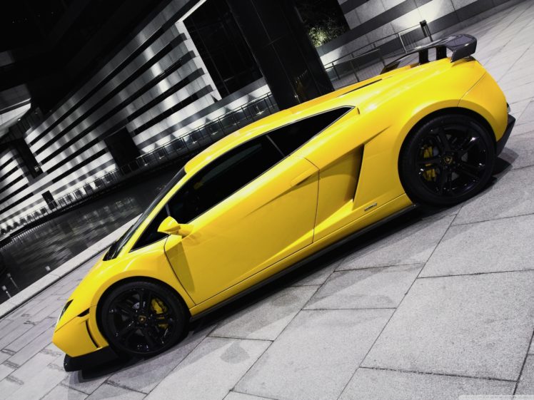 yellow, Lamborghini HD Wallpaper Desktop Background