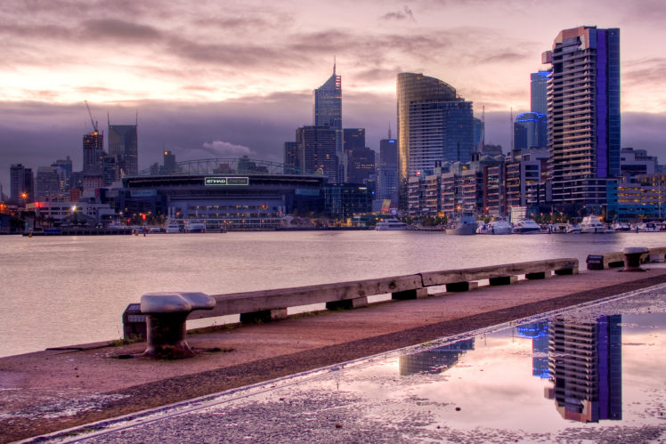 docklands, Melbourne, Australia HD Wallpaper Desktop Background