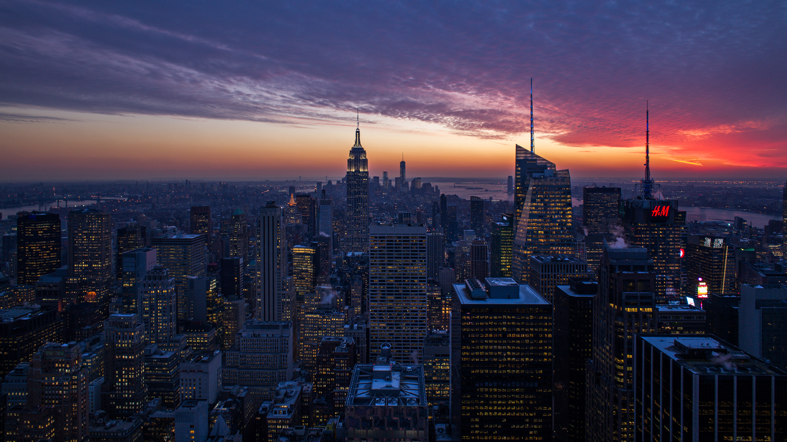 new, York, Buildings Wallpaper