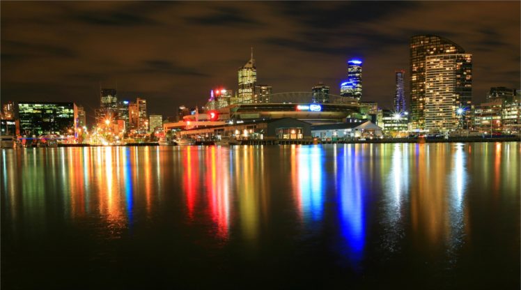 newquay, Docklands, Melbourne, Reflection HD Wallpaper Desktop Background